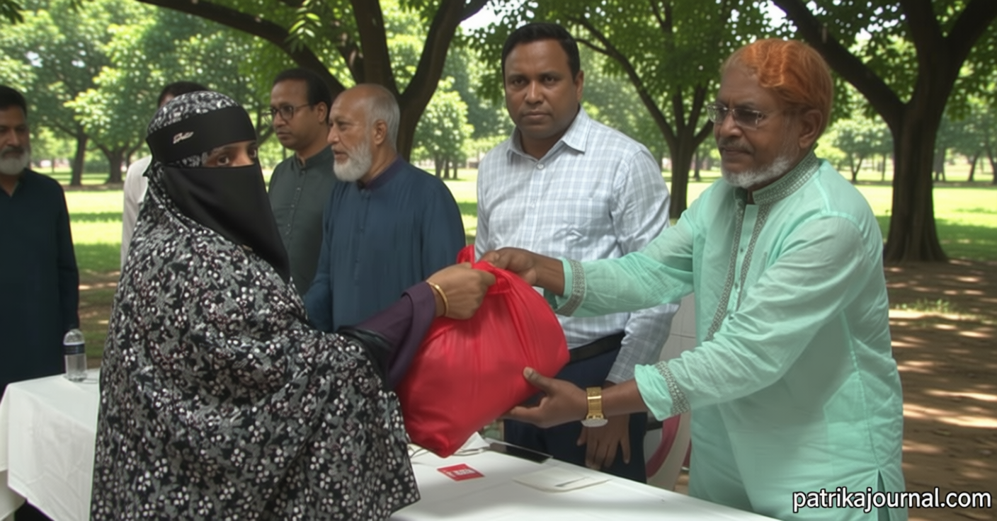 নোয়াখালীতে হতদরিদ্র পরিবারের মাঝে মাংস বিতরণ | | বাংলাদেশ প্রতিদিন