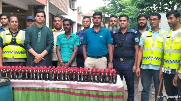 সিরাজগঞ্জে ৮০০ লিটার চোলাই মদ উদ্ধার, আটক ১ | | বাংলাদেশ প্রতিদিন