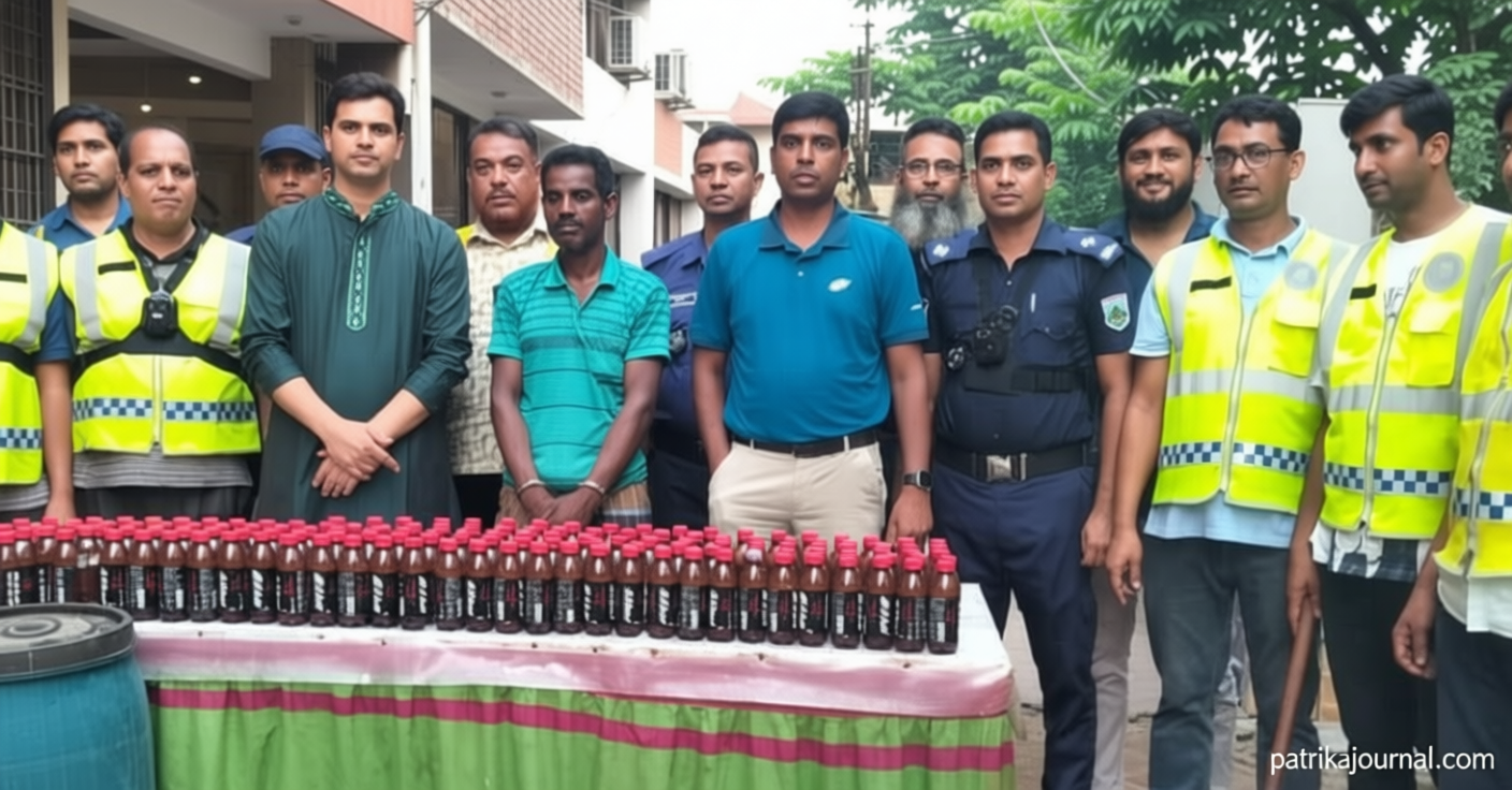 সিরাজগঞ্জে ৮০০ লিটার চোলাই মদ উদ্ধার, আটক ১ | | বাংলাদেশ প্রতিদিন