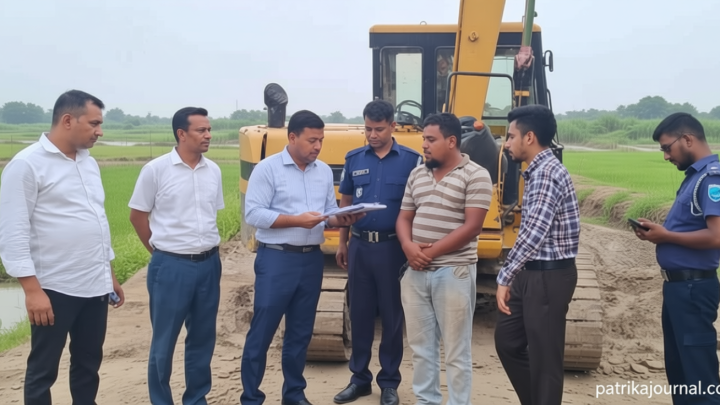 কেরানীগঞ্জে অবৈধ মাটি কাটায় ভ্রাম্যমাণ আদালতের অভিযান, ৫০ হাজার টাকা জরিমানা | | বাংলাদেশ প্রতিদিন