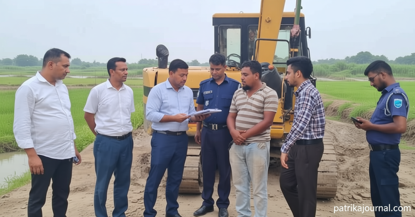কেরানীগঞ্জে অবৈধ মাটি কাটায় ভ্রাম্যমাণ আদালতের অভিযান, ৫০ হাজার টাকা জরিমানা | | বাংলাদেশ প্রতিদিন