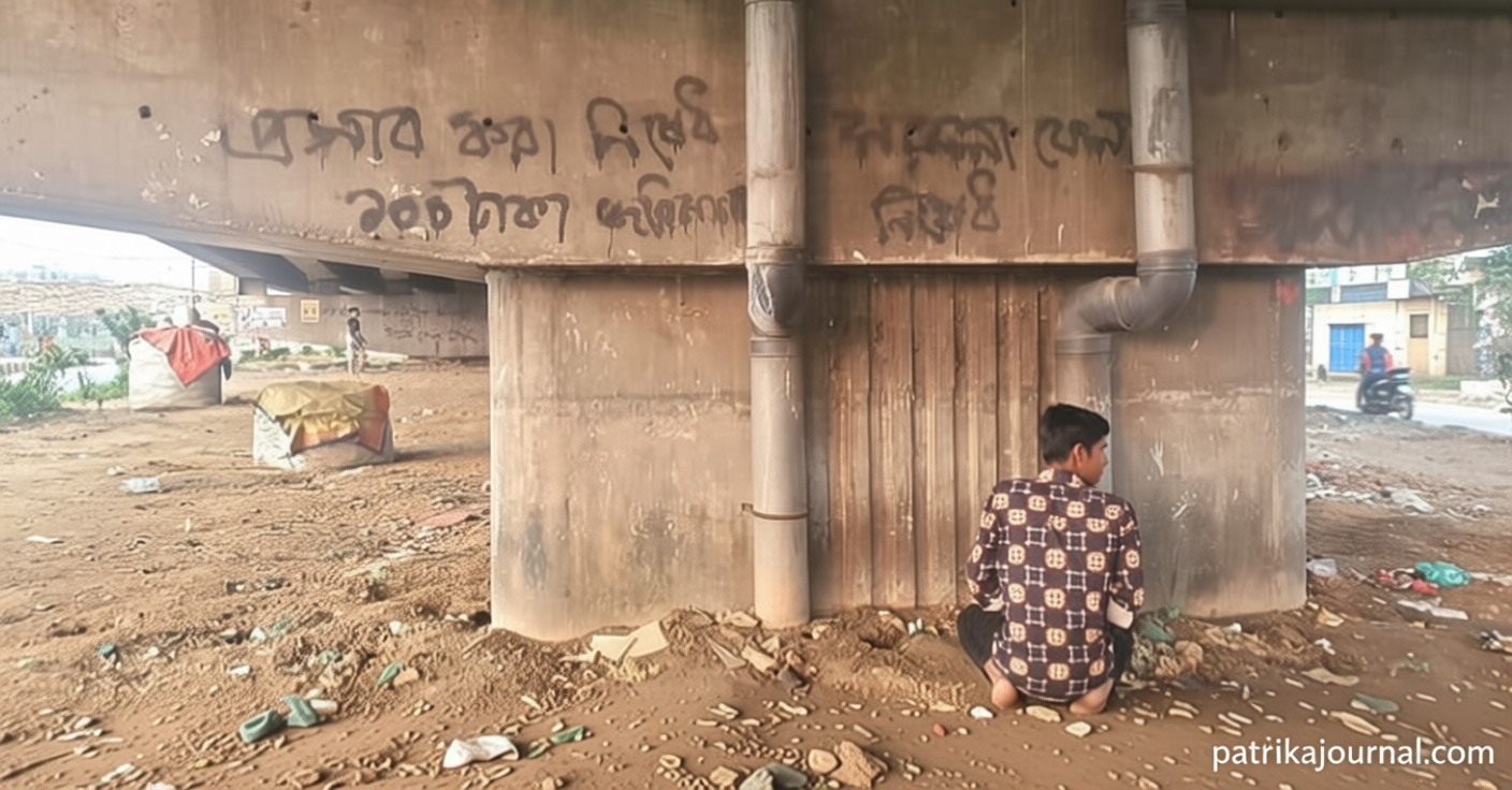 ঢাকার সড়ক ঘেঁষে মলমূত্র ছড়াচ্ছে রোগজীবাণু | | বাংলাদেশ প্রতিদিন