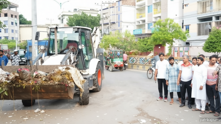 ঘোষিত সময়ের আগেই কোরবানির বর্জ্য অপসারণ করলো রাসিক | | বাংলাদেশ প্রতিদিন