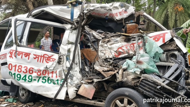 ফরিদপুরে বাস-অ্যাম্বুলেন্স সংঘর্ষে নিহতদের ৪ জন একই পরিবারের | | বাংলাদেশ প্রতিদিন