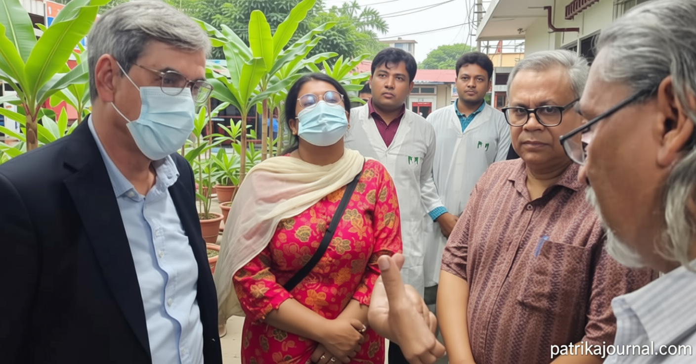 জার্মান রাষ্ট্রদূতের চমেক ভেনম রিসার্চ সেন্টার পরিদর্শন | | বাংলাদেশ প্রতিদিন