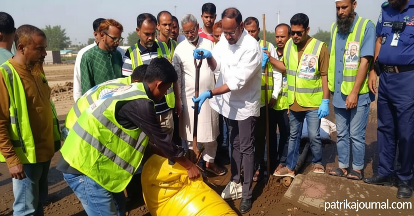 কোরবানির বর্জ্য অপসারণে মাঠে নামলেন প্রতিমন্ত্রী টুকু | | বাংলাদেশ প্রতিদিন
