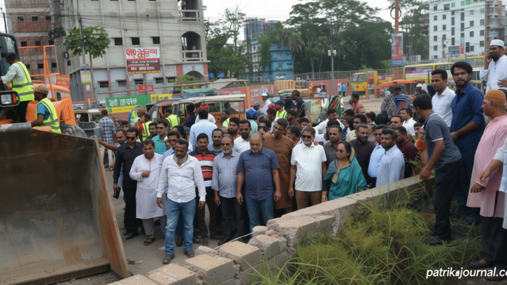 বরিশালে মহাসড়ক থেকে পার্ক অপসারণ শুরু, ফিরছে জনস্বস্তি | | বাংলাদেশ প্রতিদিন