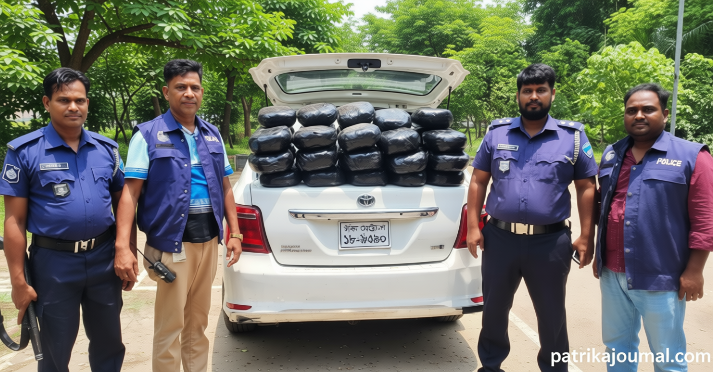 ৬০ কেজি গাঁজার জন্য ফেলে গেলেন ২০ লাখের গাড়ি | | বাংলাদেশ প্রতিদিন