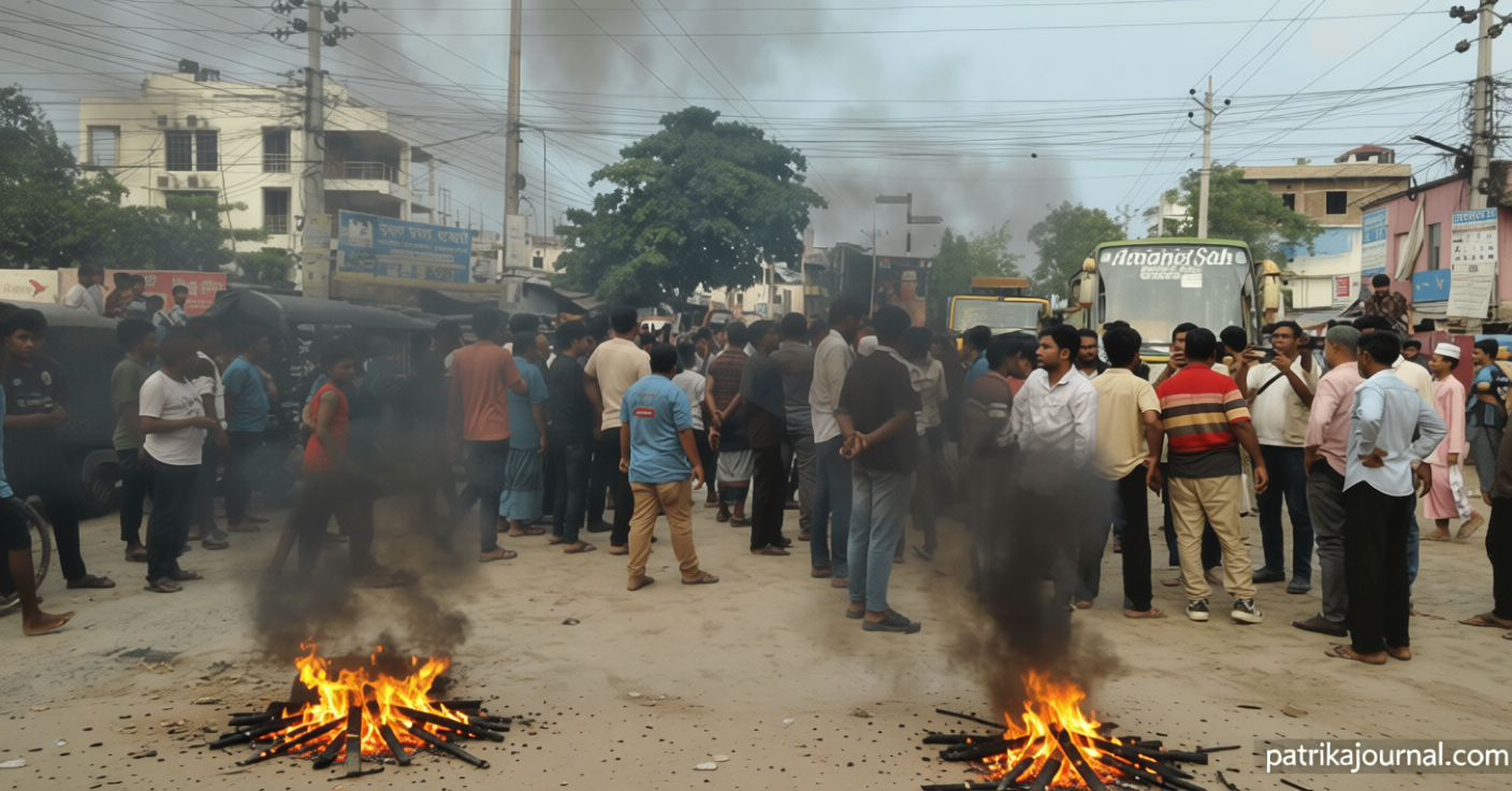 কুষ্টিয়ায় সেতুতে টোল আদায় বন্ধের দাবিতে মানববন্ধন | | বাংলাদেশ প্রতিদিন