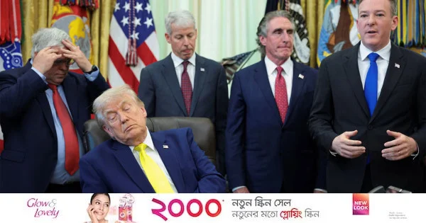 সংবাদ সম্মেলনে ট্রাম্পের ‘ঝিমুনি’: ‘কমান্ডার-ইন-স্লিপ’ বলে ডেমোক্র্যাটদের উপহাস | | বাংলাদেশ প্রতিদিন