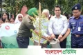 হবিগঞ্জে শিক্ষার্থীদের মাঝে গাছের চারা বিতরণ | | বাংলাদেশ প্রতিদিন