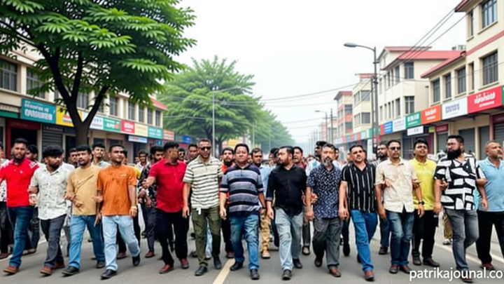 রাজধানীতে স্বেচ্ছাসেবক দলের সতর্ক অবস্থান | | বাংলাদেশ প্রতিদিন