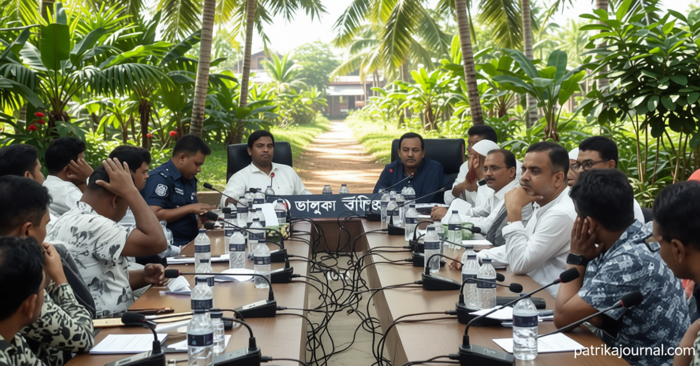ভালুকায় আইনশৃঙ্খলা কমিটির মাসিক সভা | | বাংলাদেশ প্রতিদিন